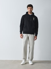 Black Hokusai Licence Graphic Hoodie - Image 2 of 10