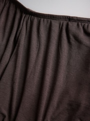The Set 2 Pack Balloon Trousers Chocolate Brown/Black - Image 12 of 13