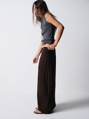 The Set 2 Pack Balloon Trousers Chocolate Brown/Black - Image 7 of 13