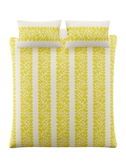 Orla Kiely Yellow Sycamore Stripe 200 Thread Count Duvet Cover and Pillowcase Set - Image 4 of 6