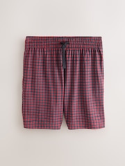 Red/Grey Check Short Sleeve Jersey Pyjamas Set - Image 9 of 11