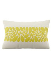 Orla Kiely Set of 2 Yellow Sycamore Stripe 200 Thread Count Pillowcases - Image 3 of 4