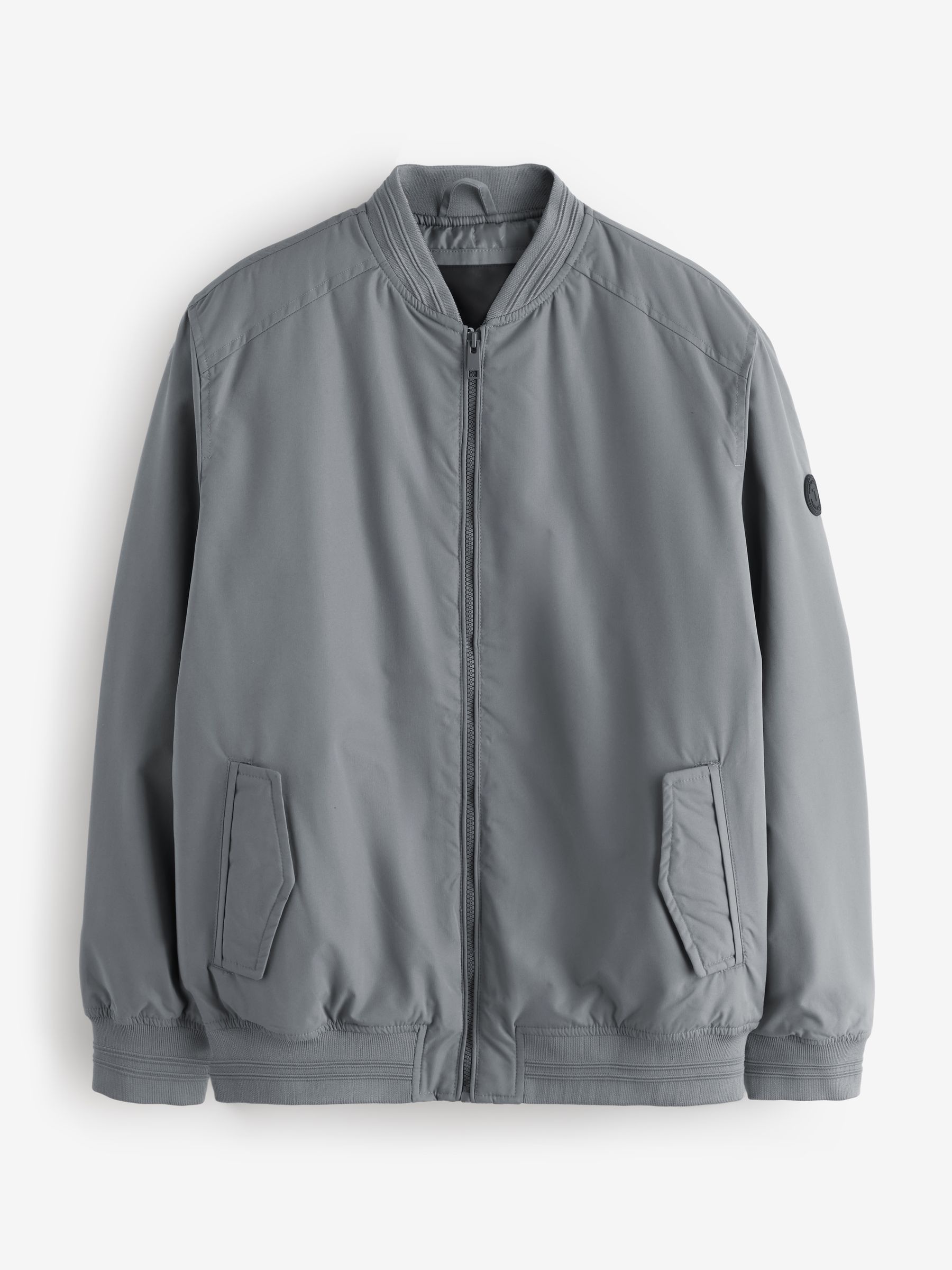 Buy Threadbare Grey Padded Bomber Jacket from the Next UK online shop