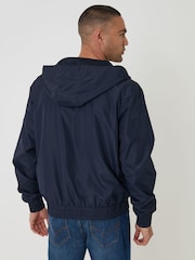 أزرق - سترة هودي خفيفة الوزن من Threadbare - Image 2 of 5