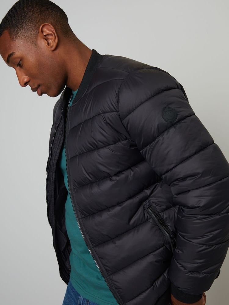 Threadbare Gesteppte Bomberjacke - Bild 1 von 4