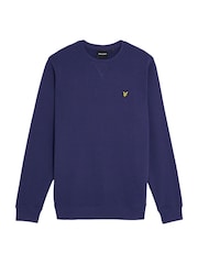 Lyle & Scott Blue Crew Neck Sweatshirt - Image 6 of 6