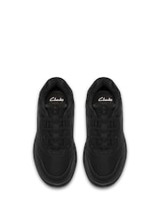 Clarks Younger Boys Dawley Sport Standard Fit Leather Trainers - Slika 4 od 6