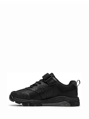 Clarks Black Standard Fit Steggy 2 Soar Leather Trainers - Image 2 of 6