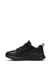 Clarks Black Standard Fit Selva Trail Leather Shoes - Image 2 of 6