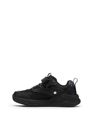Clarks Black Standard Fit Gleam Go Trainers - Image 3 of 6