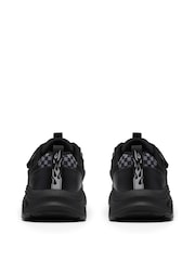 Clarks Black Standard Fit Gleam Go Trainers - Image 6 of 6