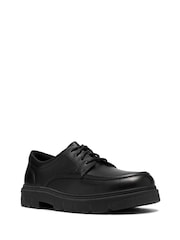 Clarks Black Standard Fit Lorcam Lane Shoes - Image 3 of 6