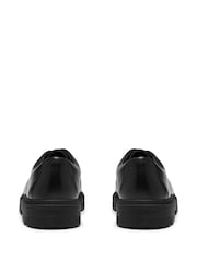 Clarks Black Standard Fit Lorcam Walk Shoes - Image 5 of 6