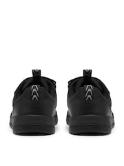 Clarks Black Standard Fit Nu Lasery Trainers - Image 2 of 6