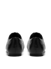 Clarks Black Porto Lace Leather Shoes - Image 4 of 6