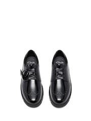 Clarks Black Lorcam Lace Shoes - Image 6 of 8