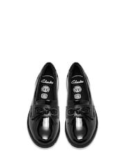Clarks Black Scala Lane Shoes - Image 4 of 6