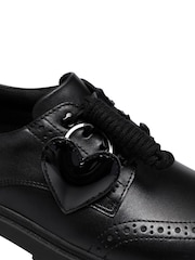Clarks Black Lorcam Lace Leather Brogue Shoes - Image 8 of 8