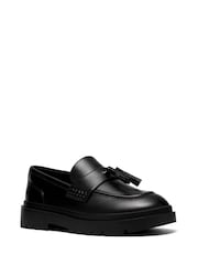 Clarks Black Derry Loafers - Image 3 of 6