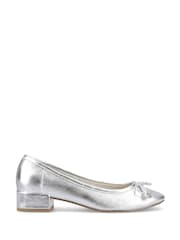 Hush Puppies Silver Silvia Low Heel Sandals - Image 1 of 4