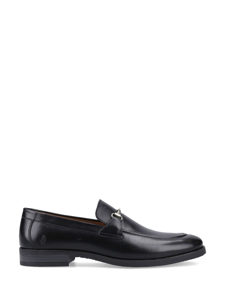 Hush Puppies Black Leather Penny Loafers s-l400.jpg main image 3