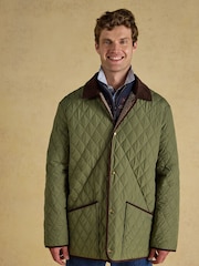 Joules Green Quilted Jacket - Image 1 of 12