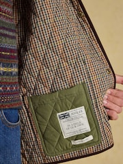Joules Green Quilted Jacket - Image 11 of 12
