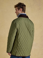 Joules Green Quilted Jacket - Image 2 of 12