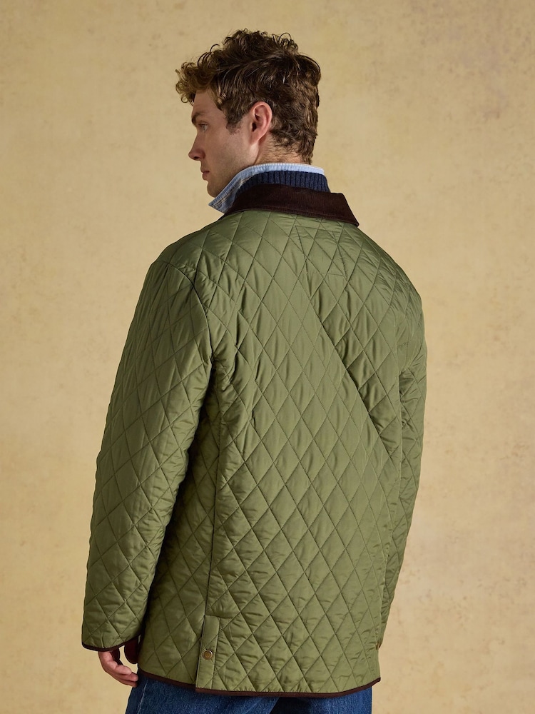 Joules Green Quilted Jacket - Image 2 of 12 Joules Green Quilted Jacket - Image 2 of 12