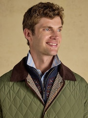 Joules Green Quilted Jacket - Image 3 of 12