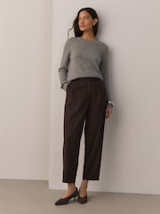 Chocolate Brown Forever Comfort® Point Toe Kitten Heels - Image 2 of 10