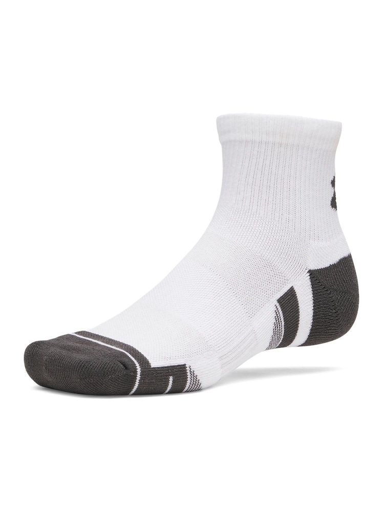 Calze Under Armour Performance Tech Quarter Socks 3 confezione - Immagine 2 di 3