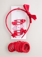 Red School Hair Set - Image 3 of 4