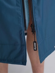 Blue/Light Grey - dryrobe Advance Long Sleeve Changing Robe - Slika 8 od 10