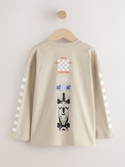Cement F1 Long Sleeve T-Shirt (3-16yrs) - Image 2 of 4