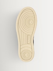 AUTRY White Medalist Leather Low Top Trainers with Velvet Back Tab and Lace - Image 7 of 7