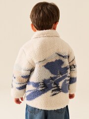 Ecru Scene - Borg polaire Shacket (3mois-7ans) - Image 3 de 4