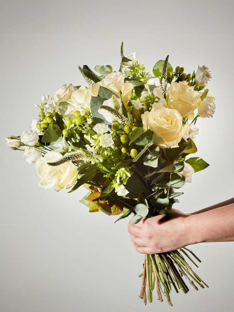 Arena Flowers Pure Love White Roses Bouquet - Image 2 of 4