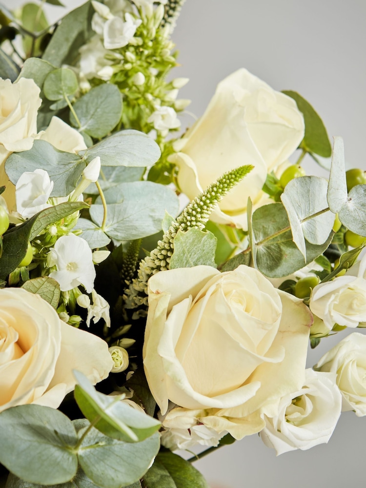 Arena Flowers Pure Love White Roses Bouquet - Image 4 of 4