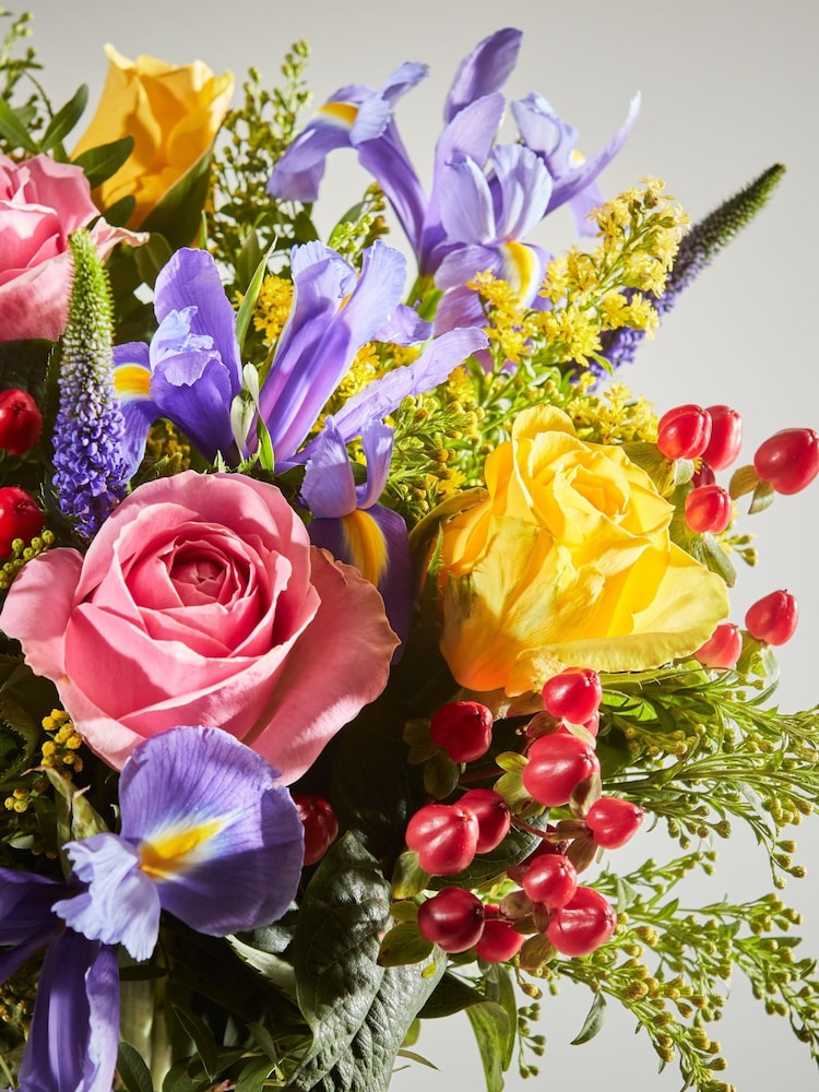 Arena Flowers Distant Embrace Pink & Yellow Rose Bouquet - Image 2 of 2 Arena Flowers Distant Embrace Pink & Yellow Rose Bouquet - Image 2 of 2