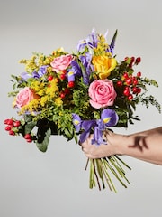 Arena Flowers Distant Embrace Pink & Yellow Rose Bouquet - Image 3 of 4