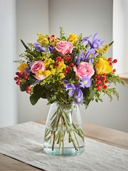 Arena Flowers Distant Embrace Pink & Yellow Rose Bouquet - Image 4 of 4