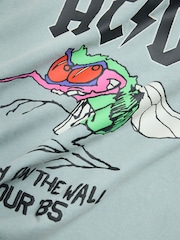 Mineral Washed ACDC - バンド Tシャツ（3～16 歳） - 画像 3 / 4