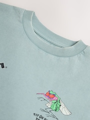 Mineral Washed ACDC - バンド Tシャツ（3～16 歳） - 画像 4 / 4
