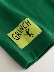 Green The Grinch - Kortærmet Jul T-Shirt (3-16år) - Billede 5 af 7