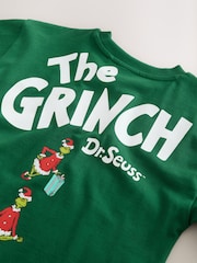 Green The Grinch - Kortærmet Jul T-Shirt (3-16år) - Billede 7 af 7