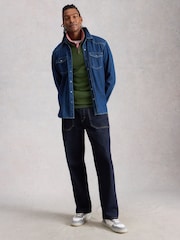 Verde da floresta - White Stuff Newport Merino Funnel da Jumper - Imagem 3 de 6