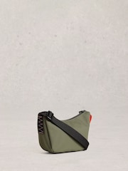 أخضر - حقيبة تعلق حول الجسم بملمس مطاطي Alex من White Stuff - Image 2 of 4