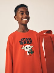 Red Star Wars Christmas Crew Neck Sweater (3-16yrs) - Image 2 of 3