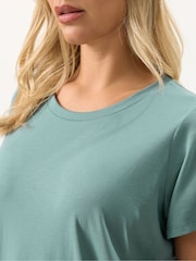 Yours Curve Purple Short Sleeve Core T-Shirts 5 Pack - Image 5 of 7